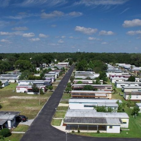 aerial view of Timber Village