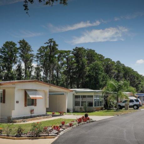 Street view of homes